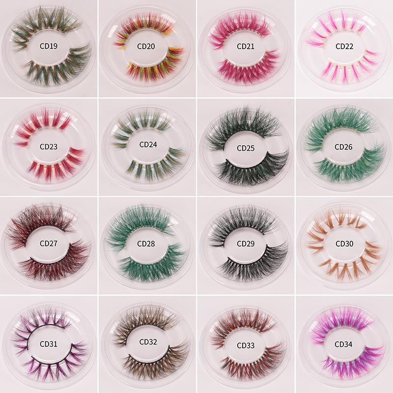 Myfeel Lashes Colour Real Mink Lashes (2)