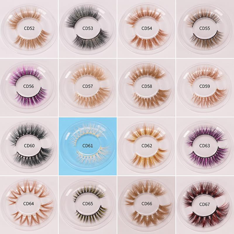 Myfeel Lashes Colour Real Mink Lashes (4)
