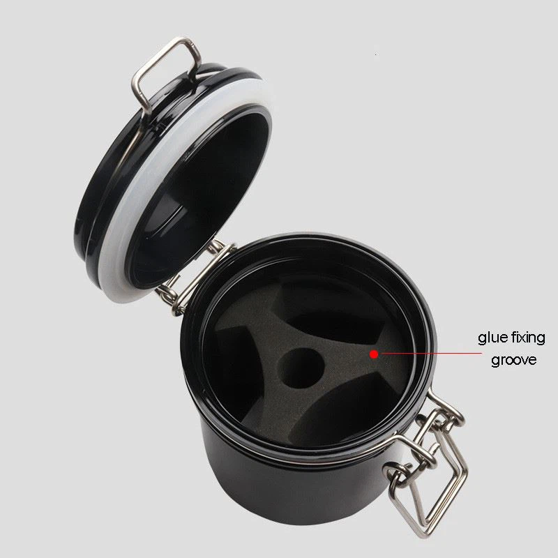 glue fixing groove