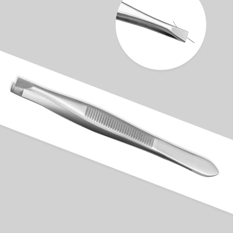 stainless eyebrow tweezers