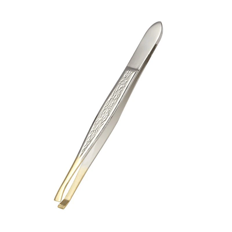 Flat thread eyebrow clip