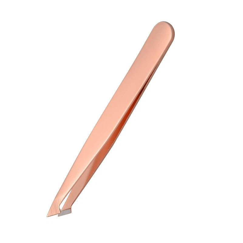 rose gold knife edge eyebrow clip