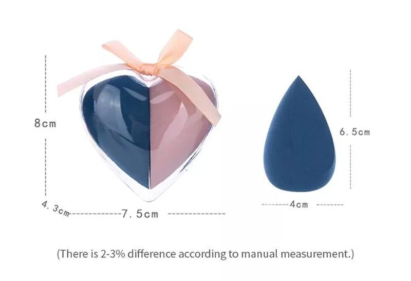 makeup sponge size